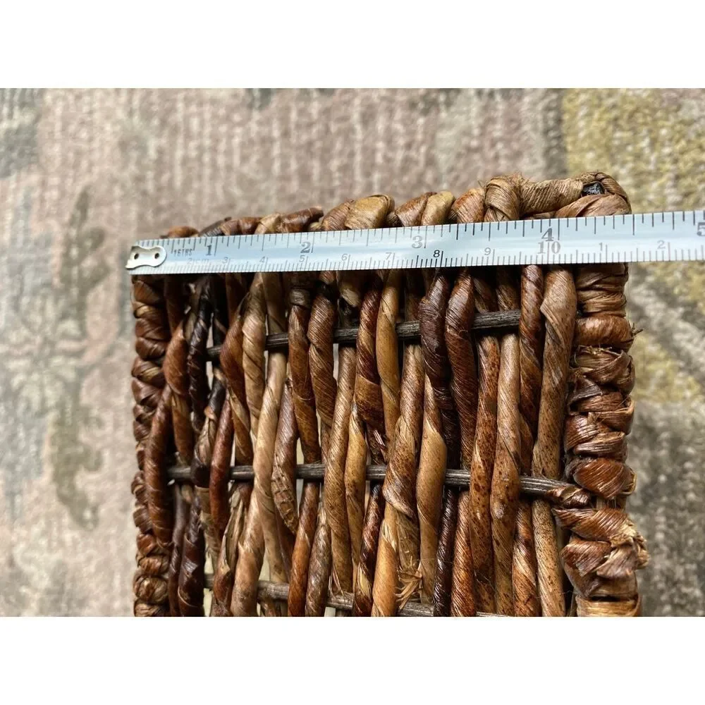 Target Abaca Dark Weaved Basket